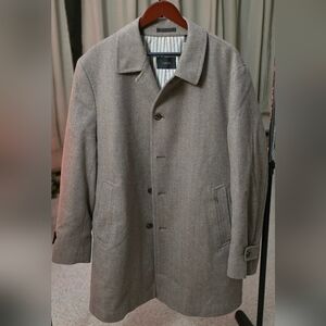 Classic Gray Trench Coat for Men